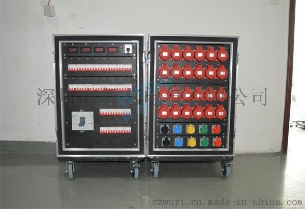 24路电源直通箱 32A*3P输出 灯光音响电源箱